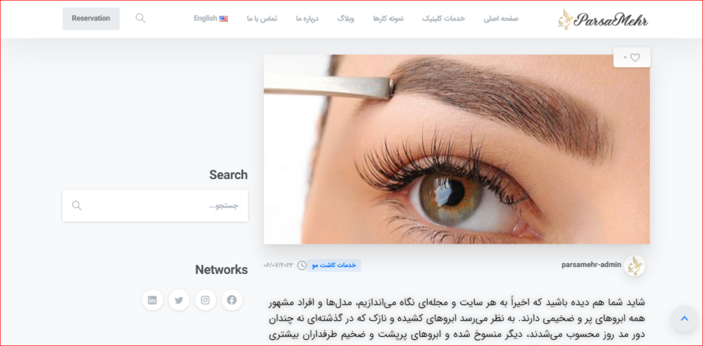 بهترین دکتر کاشت ابرو در شیراز